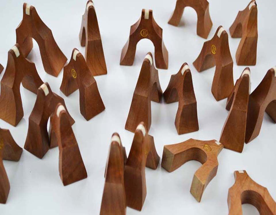 古筝码琴码原色实木花梨木做工佳音质好民族乐器古筝配件