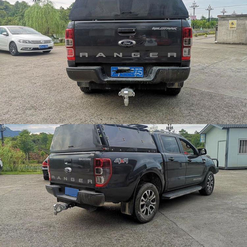 拖车福特ranger改装车钩猛禽杠托车架拖钩流氓保险杠