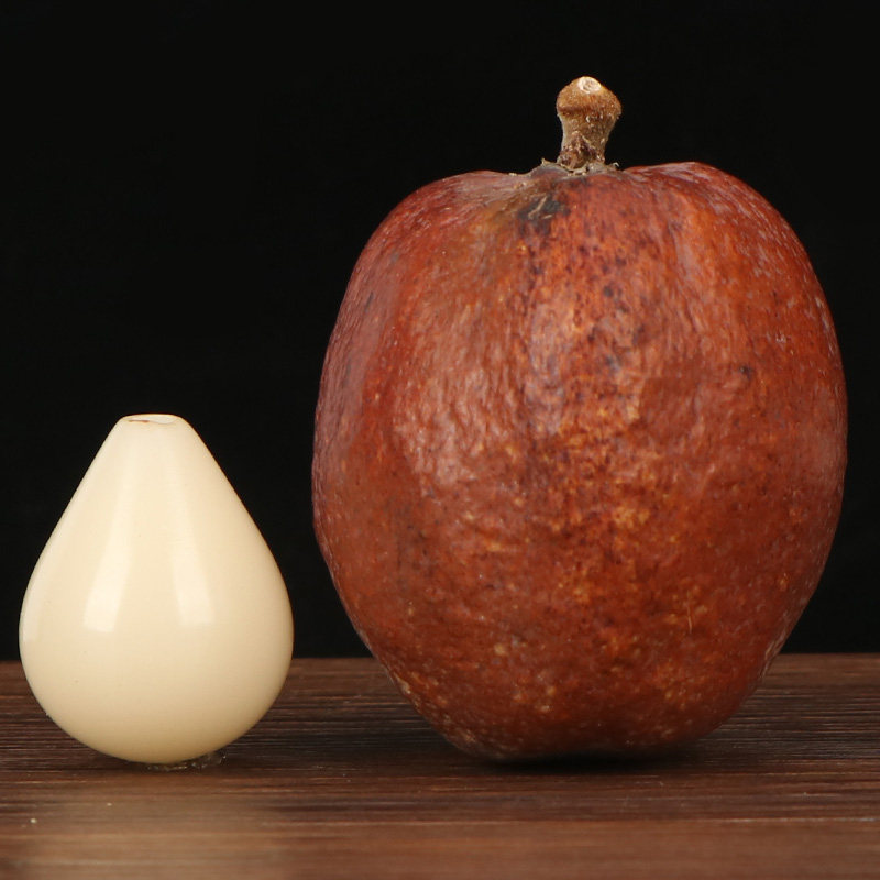 佛心件挂老果手红皮果原黄红皮原料提子菩提释迦佛珠