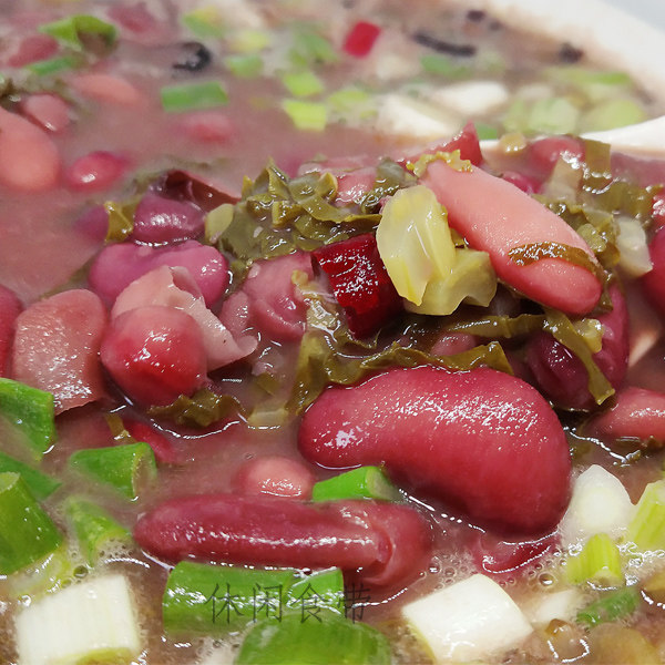 云南特产昭通红豆汤酸菜腌菜红豆大粒干四季豆红腰豆2019年四季豆