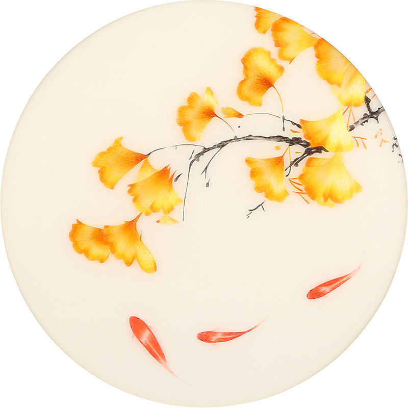 苏绣刺绣diy套件初学针迹扫描银杏鲤鱼系列苏绣