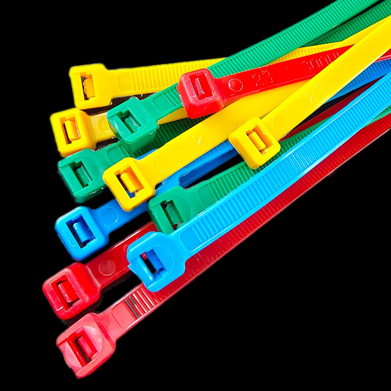 塑料尼龙彩色扎带医疗垃圾专用黄色绑带固定缎带