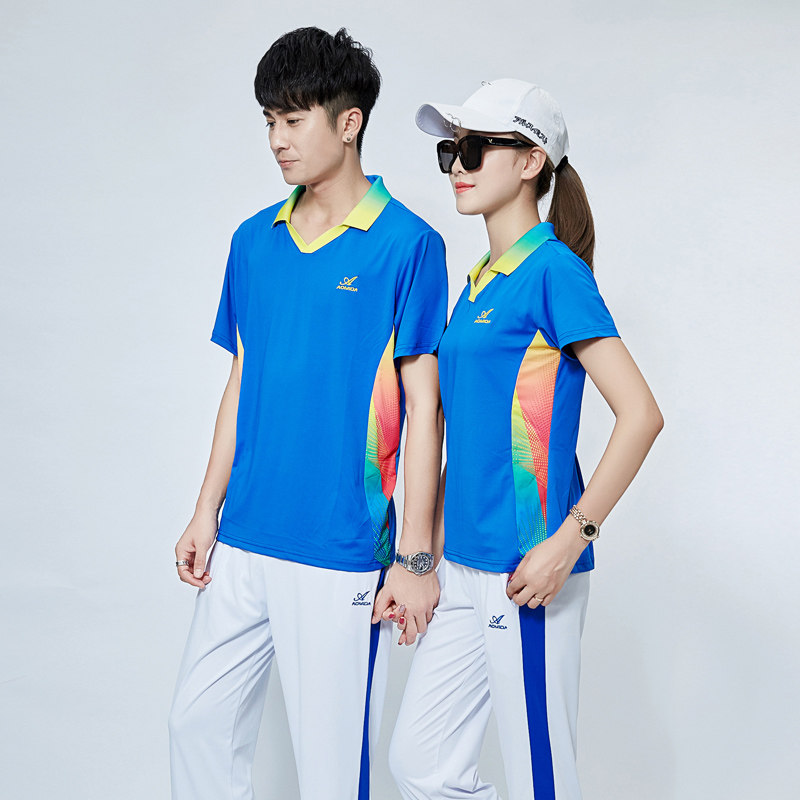 中国梦之队夏季运动服女男短袖长裤运动运动套装