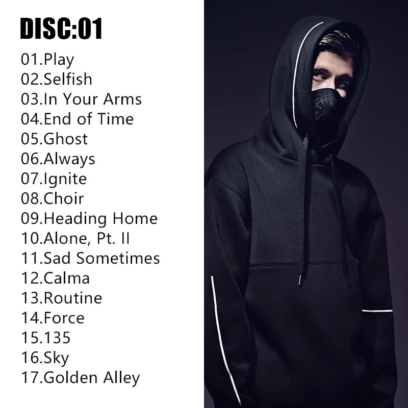 cdalanwalker艾伦沃克专辑正版欧美dj英文音乐cd