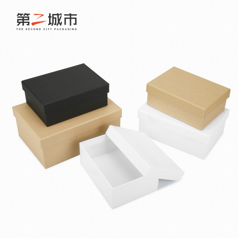 礼盒创意礼品定制通用简约礼物包装盒天地地盖礼品盒