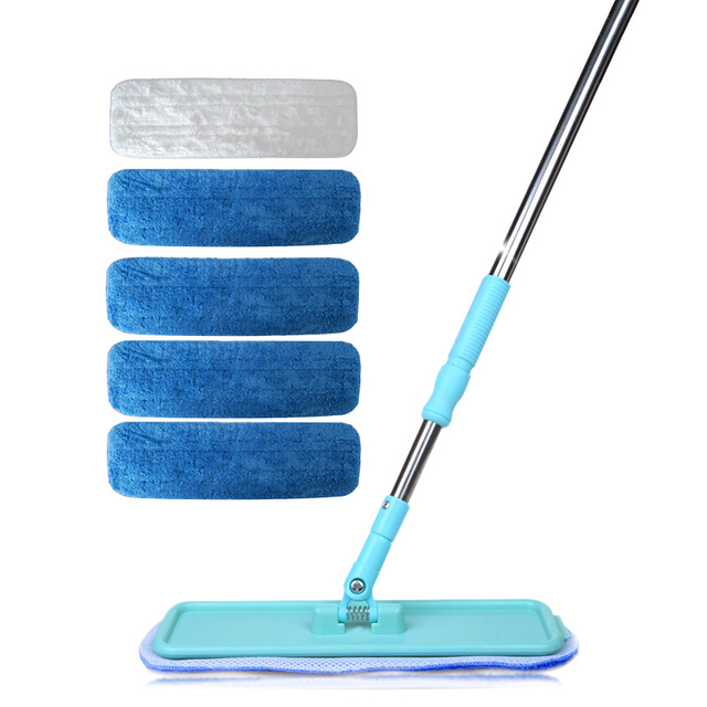 拖把平板木地板瓷砖地拖把家用墩布尘推一拖即净免手洗平板拖把