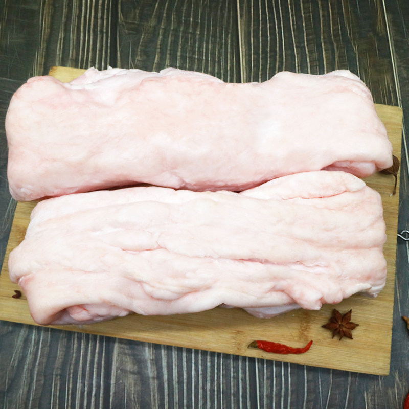 板油猪油新鲜冷冻猪肥肉猪厚肥膘生肥膘油渣生猪肉