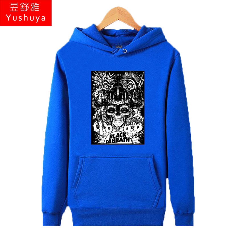摇滚乐队blacksabbath黑色安息日音乐连帽衫卫衣服男女加绒外套