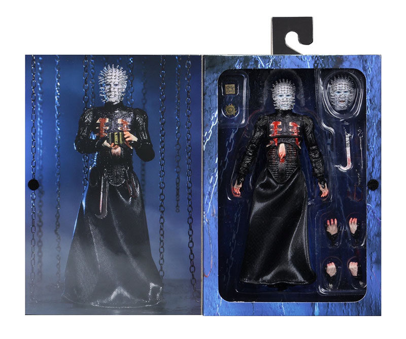 neca 33103 养鬼吃人 钉子头 hellraiser 7寸盒装可动手办模型