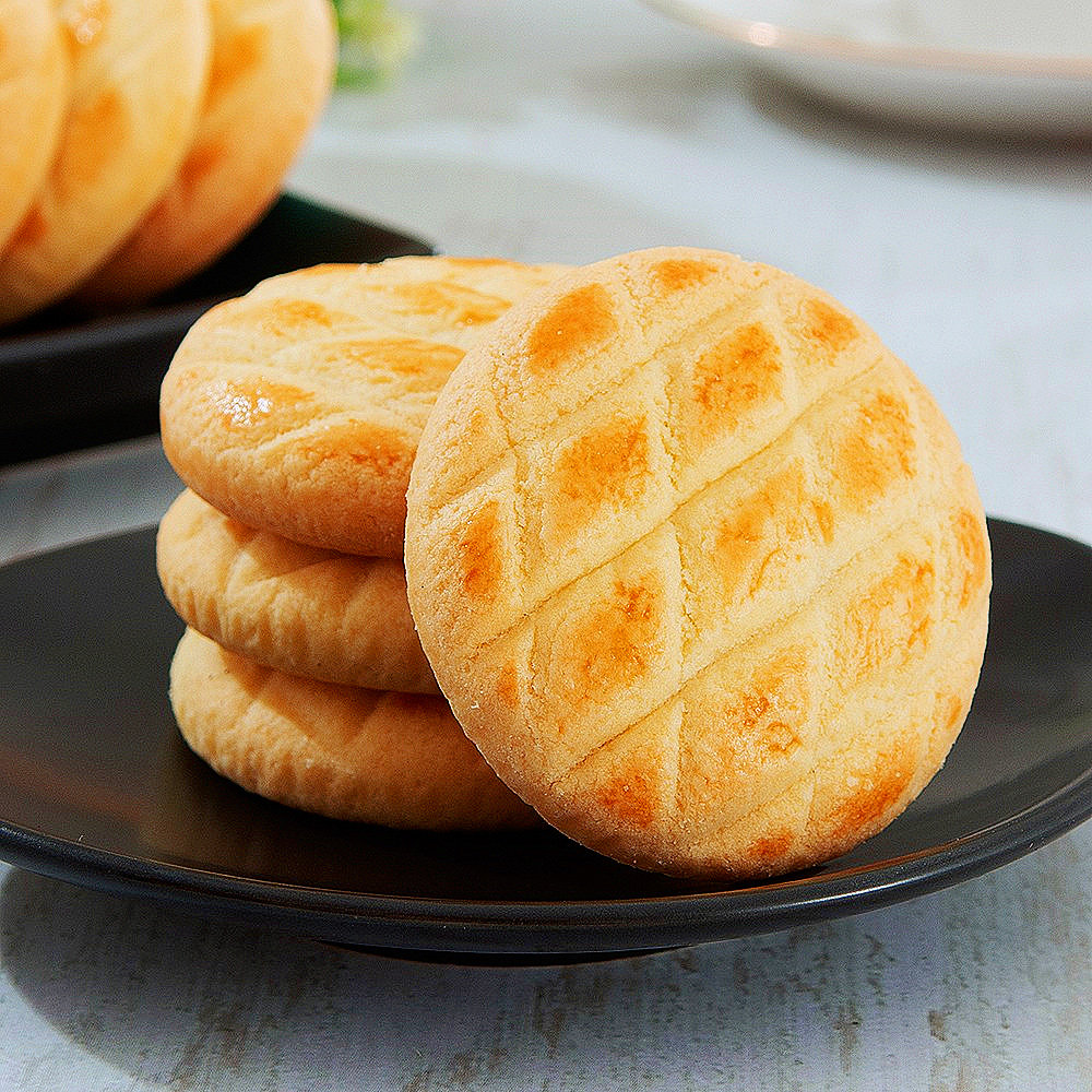 网红爆浆曲奇饼干蔓越莓饼糕点糖尿孕妇妇人曲奇饼干