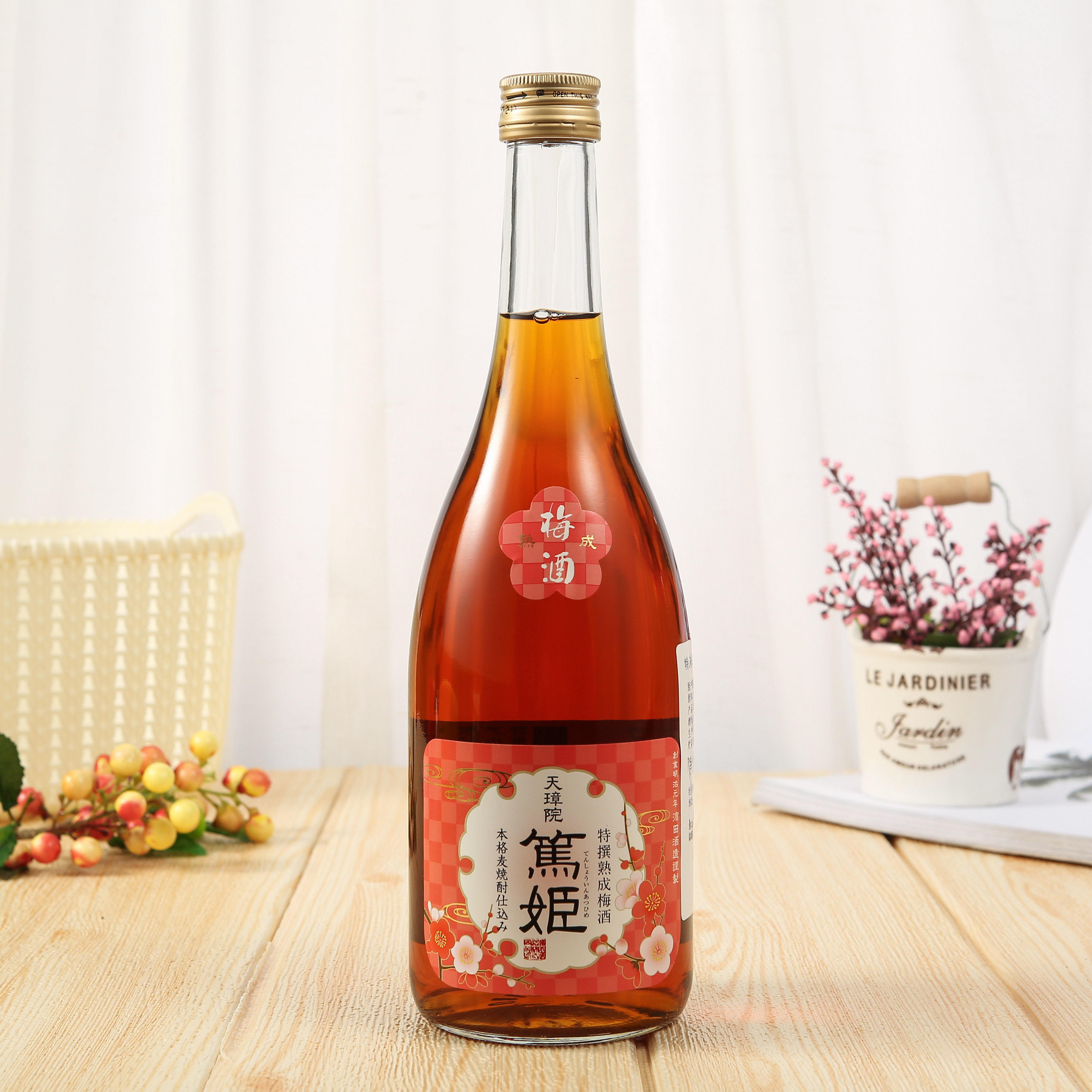 日本原装进口日式洋酒天璋院笃姬特熟成女士低度梅酒