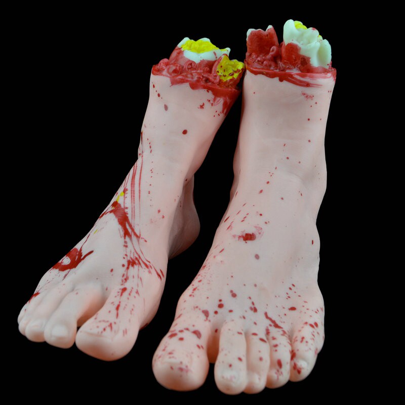 五娃争福万圣节鬼节密室逃脱整人玩具恐怖断肢断脚断手肢体断脚