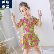 女童游泳衣连体公主裙式小童婴儿宝宝可爱女童泳衣中大童儿童泳衣 女童游泳衣连体公主裙式小童婴儿宝宝可爱女童泳衣中大童儿童泳衣