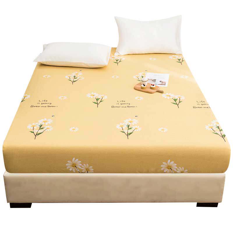 纯棉床笠款床单单件席梦思床垫保护套防滑固定全棉床笠