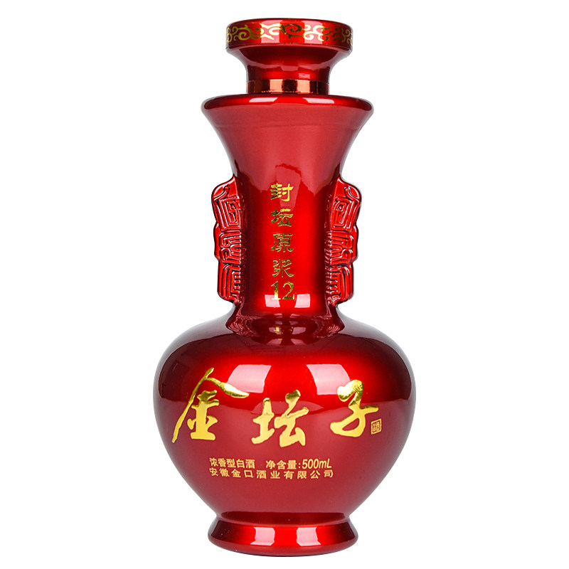 金坛子礼盒箱包整箱白酒香型浓香粮食盒装原浆白酒