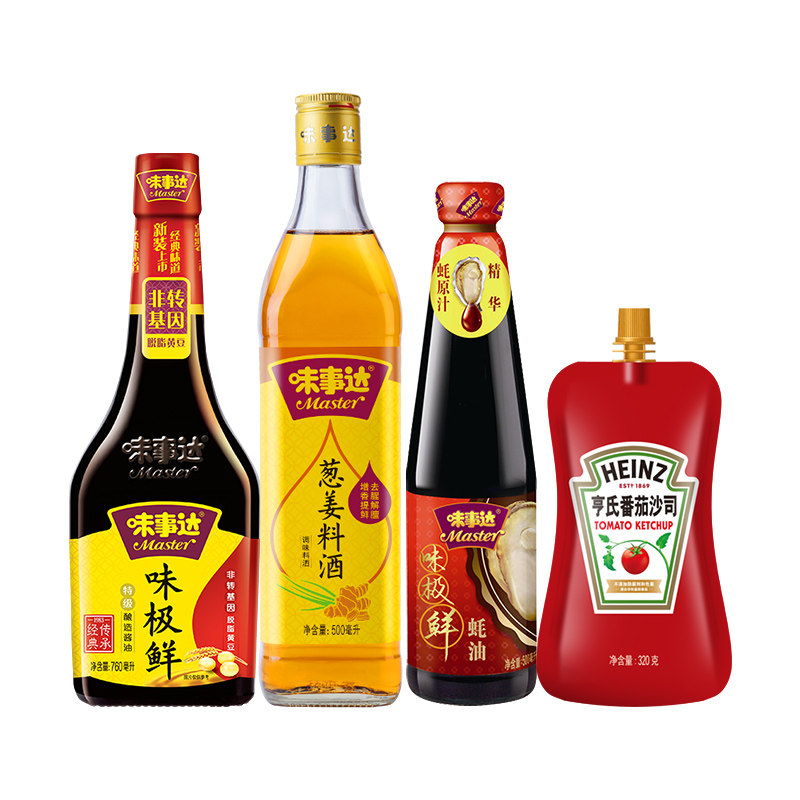 味事达味极鲜酱油蚝油料酒蚝油牛肉酱