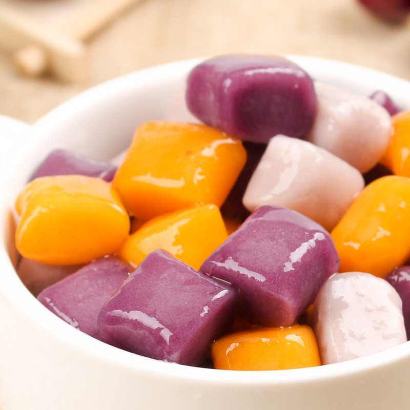 芋圆甜品组合原料烧仙草套餐四果汤配料混合芋圆成品大芋圆500g