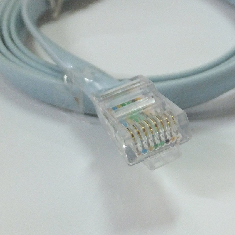 串口思科cisco华为consolerj45rs2329孔水晶头转连接线