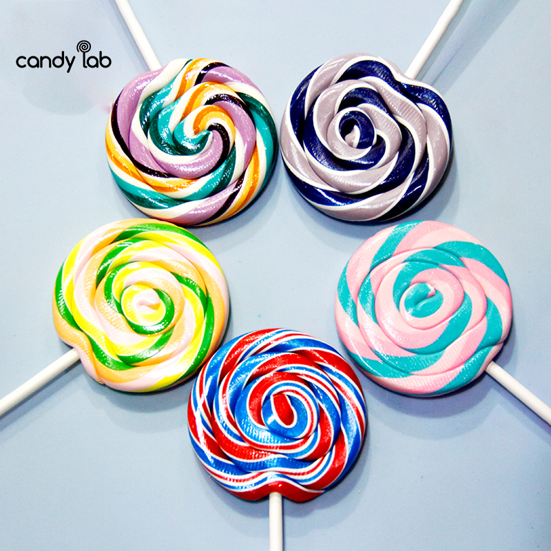 棒棒糖candylab圆形创意手工可爱女生波板小朋友礼物糖果