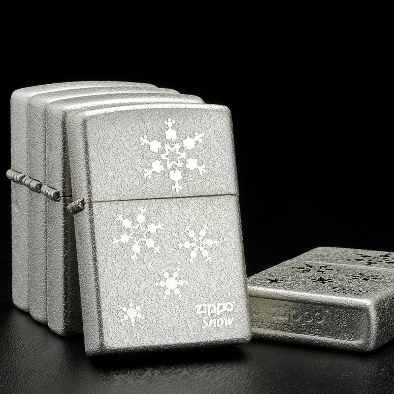 打火机zippo限量正版正品zppo古银一三三五雪花zippo