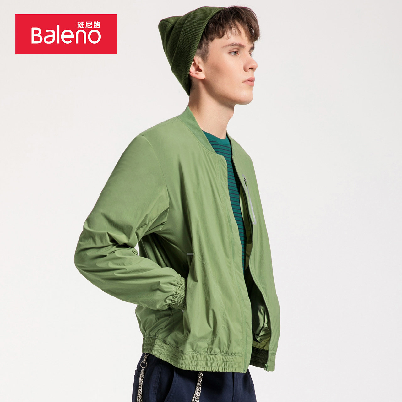 班尼路2020春秋夹克潮流棒球休闲上衣夹克