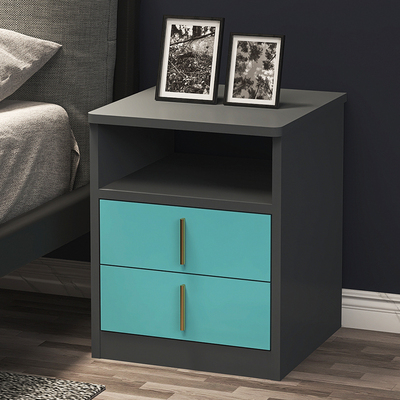 迷你北欧现代卧室超窄小型柜子儿童40cm床头柜