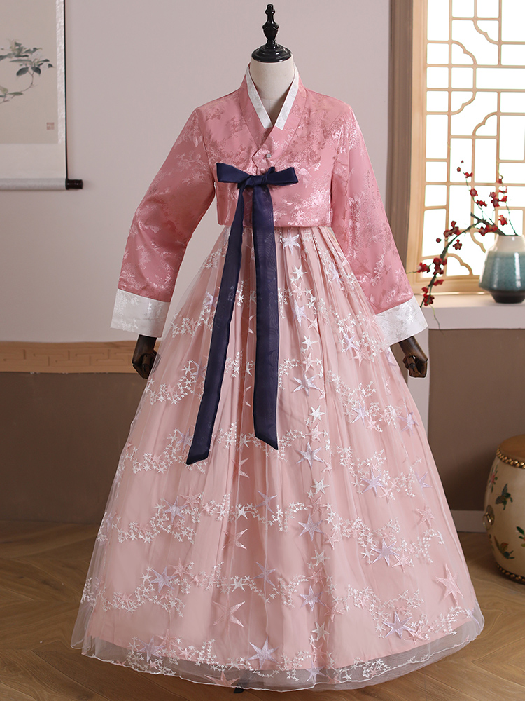 韩服新款韩国服饰朝鲜族传统婚礼礼服迎宾民族连衣裙