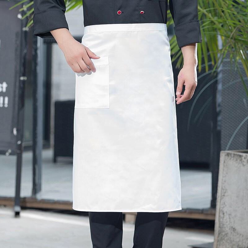 厨师围裙专用厨房半身男士酒店餐厅饭店厨工围裙