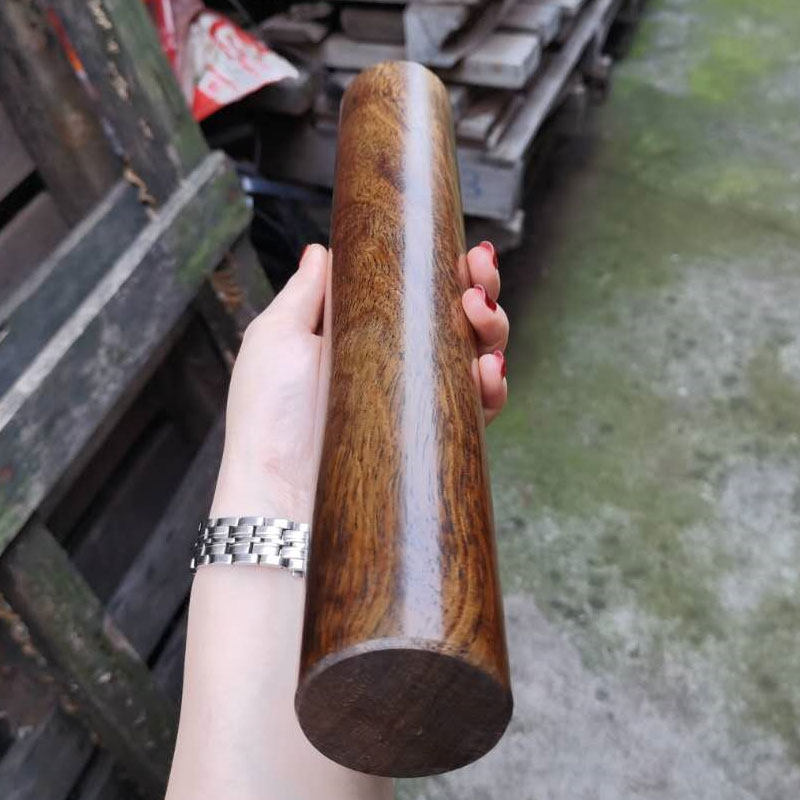 生日父母摆件居家木棍棍圆紫檀把玩随身文玩木雕