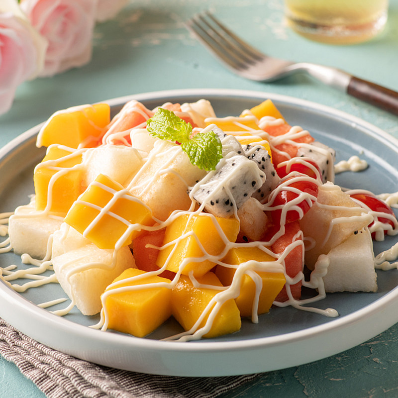 沙拉料理海40袋水果包饭紫菜材料寿司甜味香甜沙拉