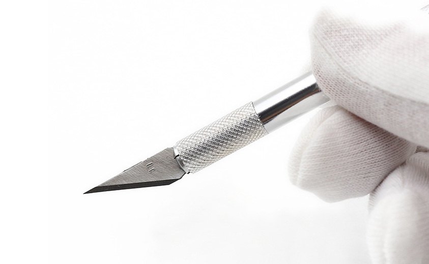 英利模型新手入门模型制作工具金属雕刻刻刀笔刀5刀片模型制作工具