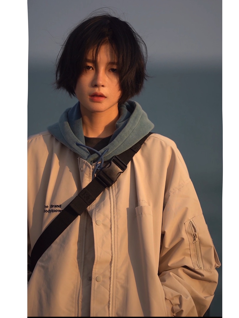 Nobodyknows原创自制男女美式街头潮流空军飞行夹克ins棒球服外套