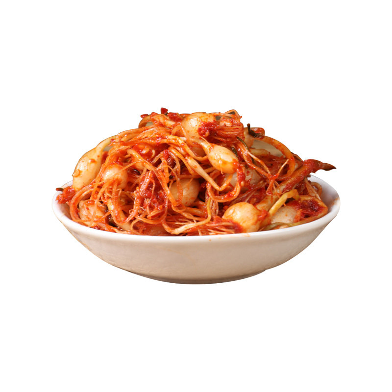 小根韩式蒜大脑瓜咸菜东北泡菜野生腌制辣味腌制
