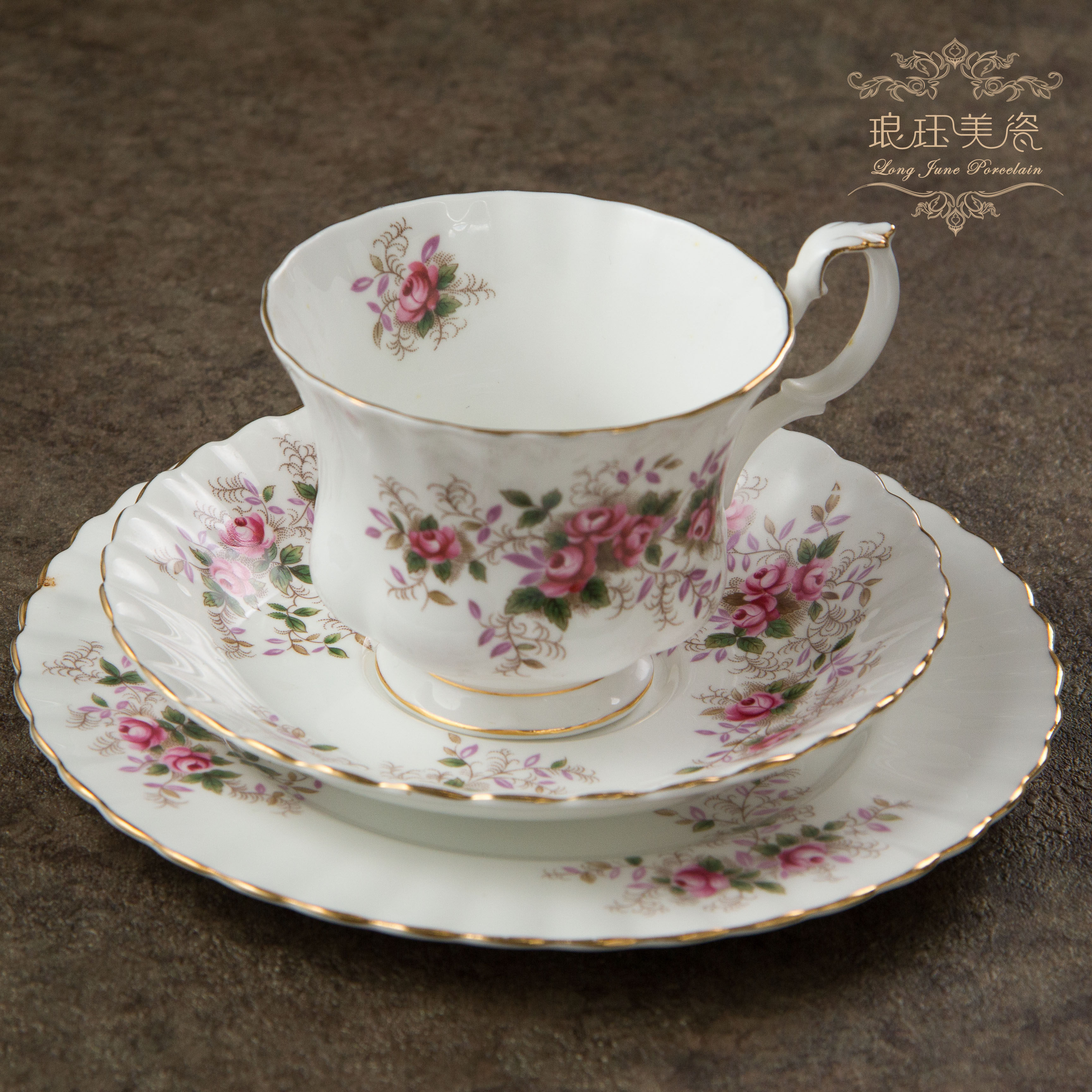 琅珏中古vintage皇家阿尔伯特royalalbert多款骨瓷茶杯茶杯