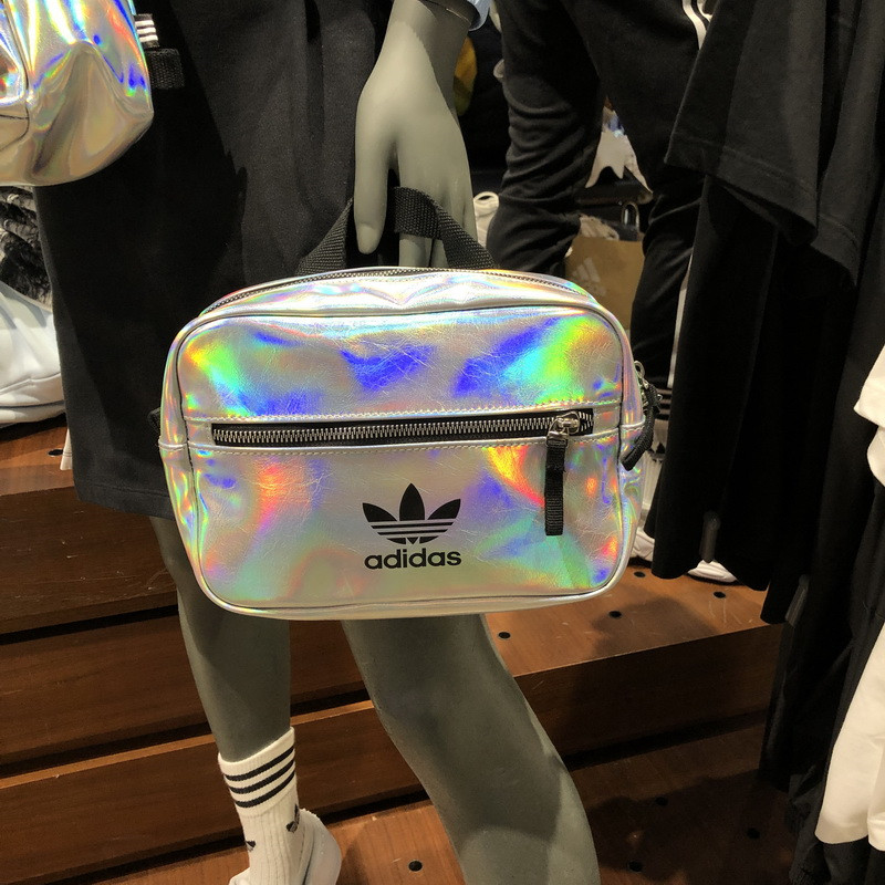 adidas三叶草镭射mini腰包挎包双肩背包fl96329634双肩背包