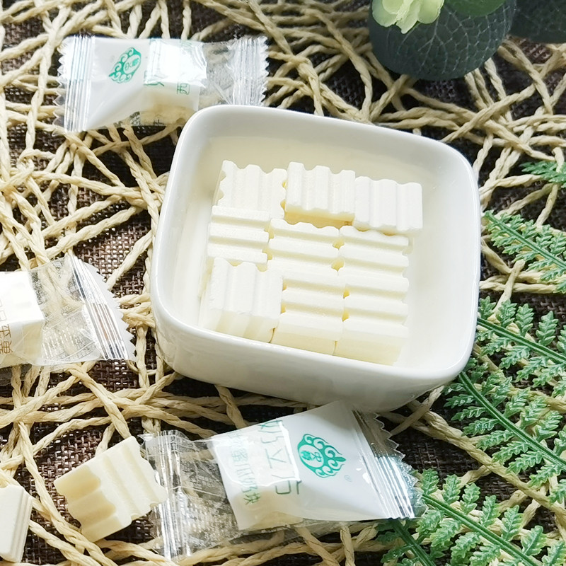 央尊牦牛牛奶块青海特产奶片奶立方250克袋奶奶片