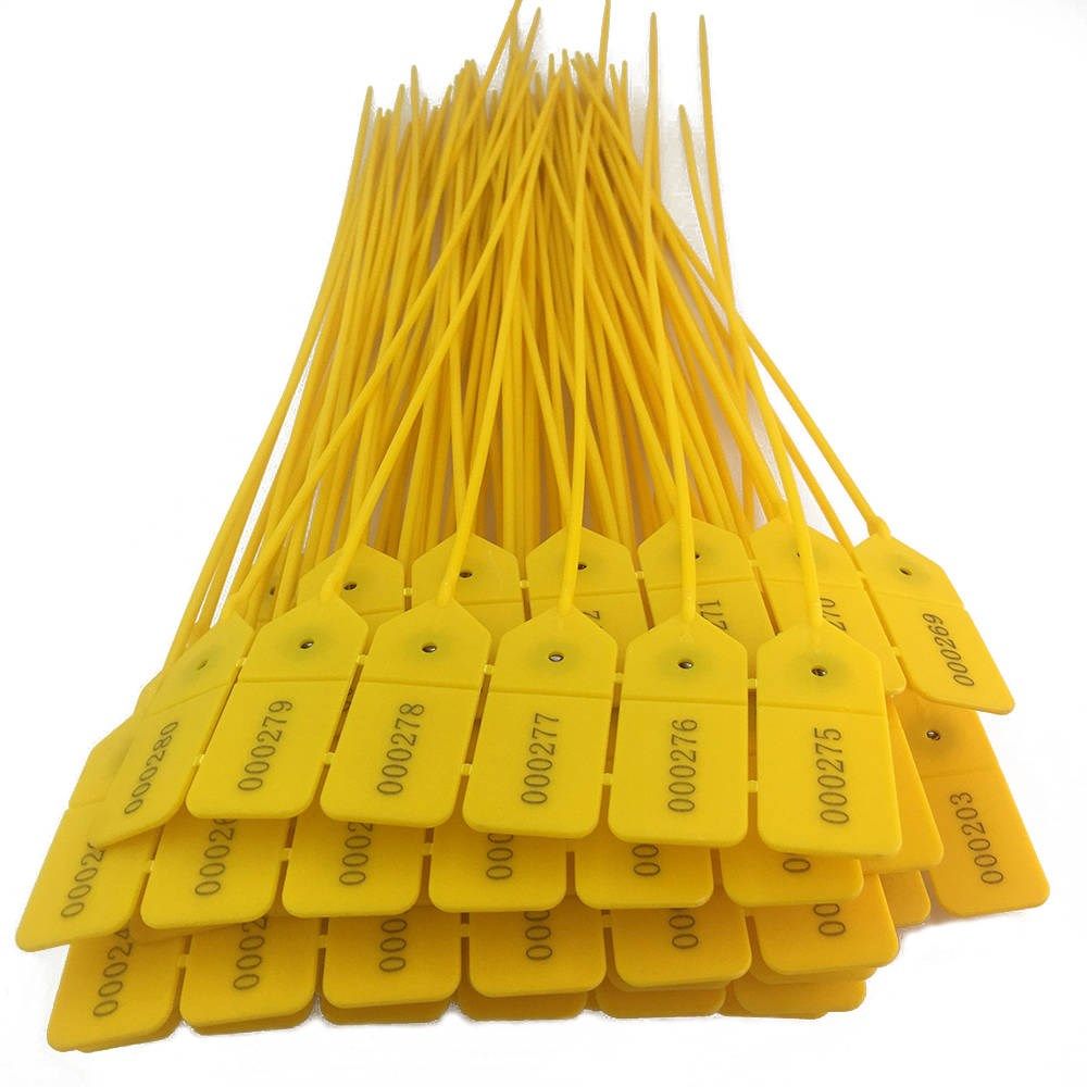 一次性封签塑料封条标签扎带集装箱油罐车物流铅封安全锁扣防盗封