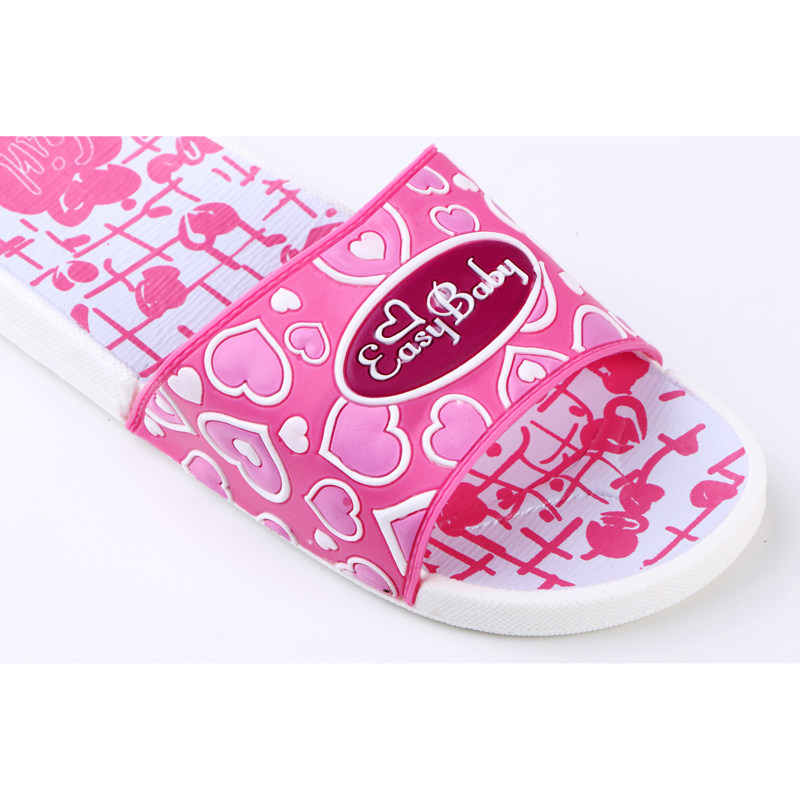 女士白底拖鞋塑料夏季家居轻便怀旧经典浴室防滑一字拖