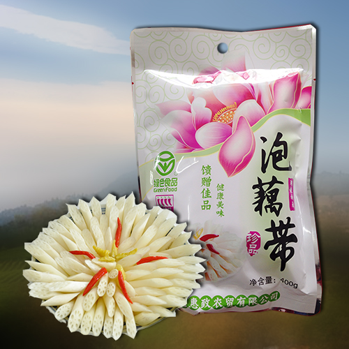 湖北汉川汈汊湖特产 楚荷香泡藕带耦簪酸辣下饭菜每份1袋 4份包邮