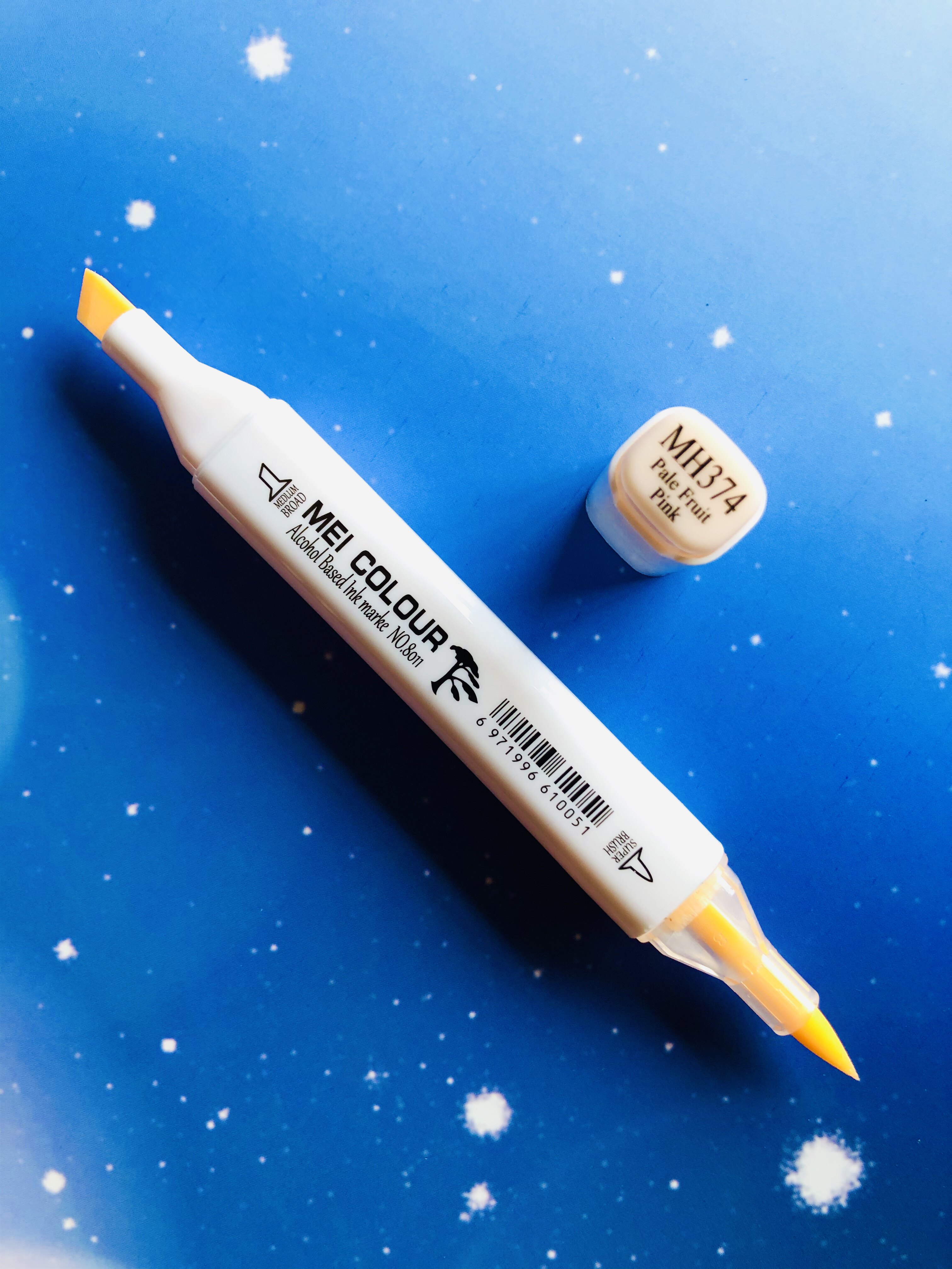 美卡勒马克笔12色软头肤色最常用的12色