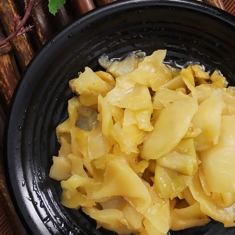 25包包邮美味早餐酱菜海宁特产蜜蜂榨菜片88g100袋箱