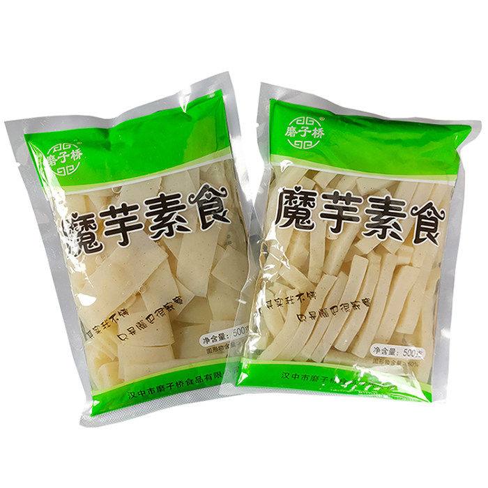 魔芋素食豆腐条条片片整箱低热低卡小炒火锅方便面