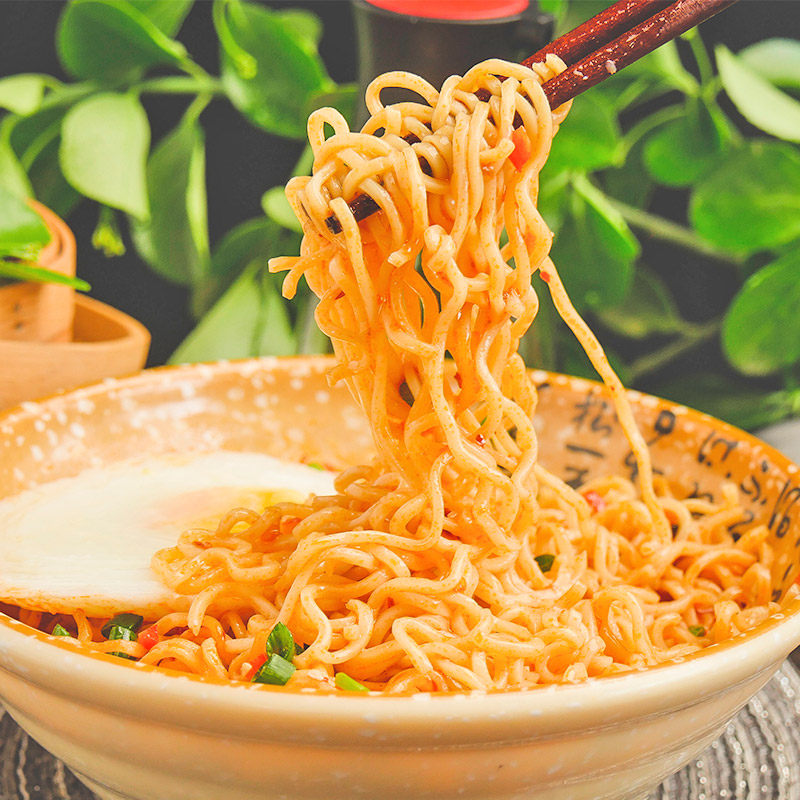 香菇鸡汁面竹升面营养速食早餐方便面火锅卷面非油炸不上火3斤装