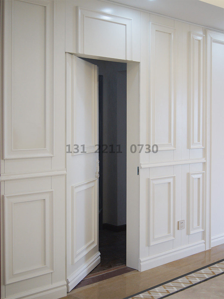 木门暗门隐藏室内门卫生间门房房间烤漆背景墙木饰卧室门