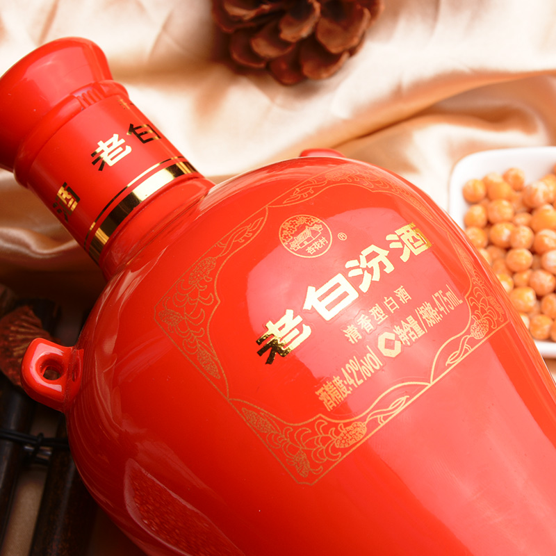 山西杏花村汾酒 42度封坛15老白汾酒475ml*1瓶 清香型纯粮白酒