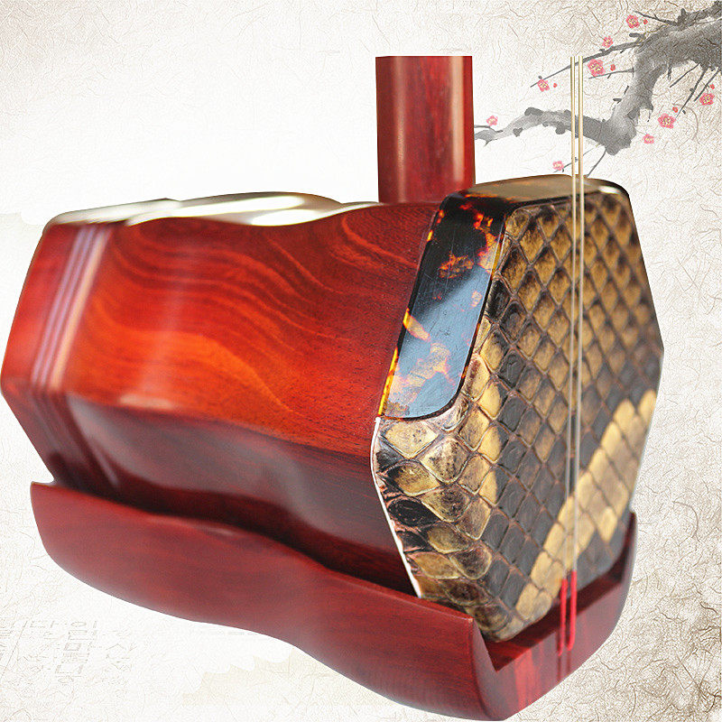 【美韵二泉】专业紫檀木二泉二胡低音二胡苏州二泉映月琴选皮听音