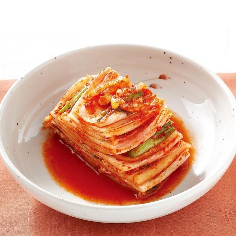 【买三赠一】大同江辣白菜300克 朝鲜族泡菜延边小菜切段泡菜