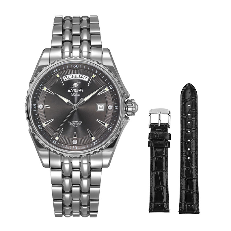 正品行货enicar英纳格精英自动自动机机械男表瑞士3169瑞士腕表