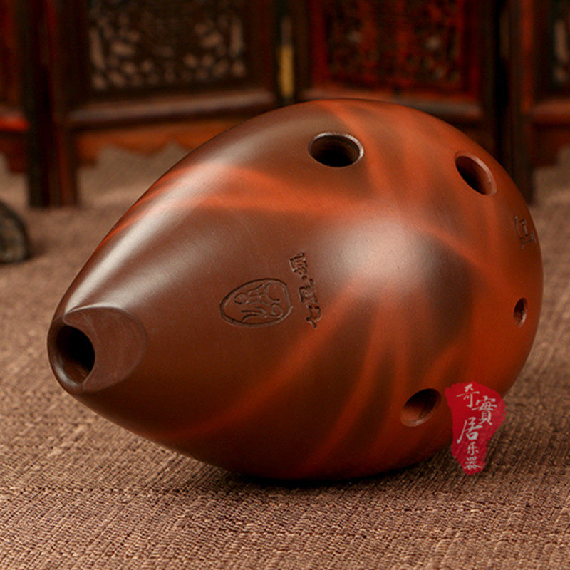 乐器七星陶埙演奏专业六孔吹奏初学者学生成人埙