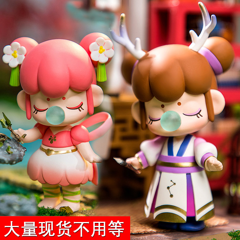 林深不知处盲盒2020网红新款狐仙虞姬确认手办潮玩盲盒